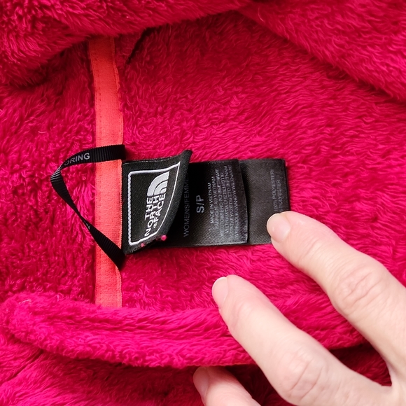 Womens The North Face Full zip Fleece Jacket Small Magenta/Pink - Picture 3 of 5